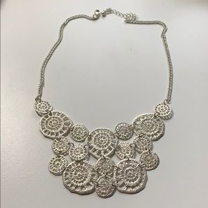 Silver Statement Necklace